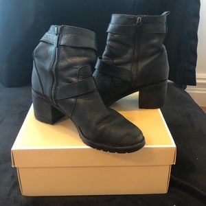 Michael Kors Leather Booties